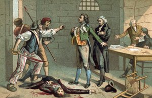 Episode of the French Revolution: Roch-Antoine Cumuron, Abbe of Sicard (1742-1822) - Director of the Institution des Deaf et Muets de Paris in 1790 saved by Monot (1742-1822)