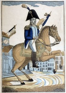 Equestrian portrait of General Lafayette, Commander-in-Chief of the National Guard of France