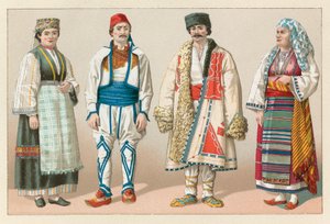 European Turkey Costume by French School