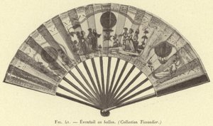 Fan with Balloon, (Collection Tissandier)