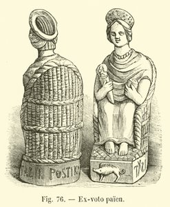 Pagan ex-voto by French School