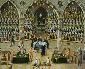 Examination of an apothecary, early 18th century