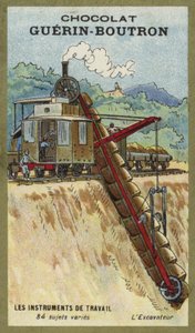 Excavator by French School