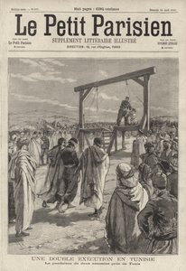 Execution by hanging of two assassins near Tunis, Tunisia