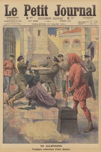 Execution of a Woman in Insterburg Prison, Germany