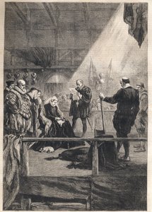 Execution of Mary, Queen of Scots and Queen Consort of France by French School