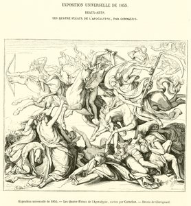 Universal Exposition of 1855, The Four Horsemen of the Apocalypse