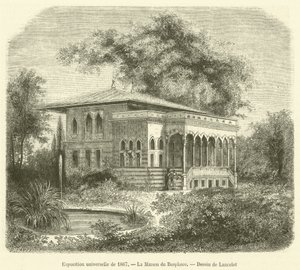 Universal Exposition of 1867, The House of the Bosphorus (engraving)