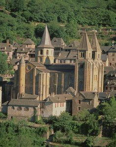 Exterior view, begun by Abbot Odolric in c.1050