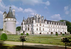 Exterior View of the Donjon, the Chateau de Bohier and the Grande Galerie from the North West