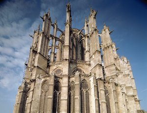 Exterior view of the east end