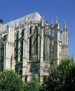 Exterior view of the east end