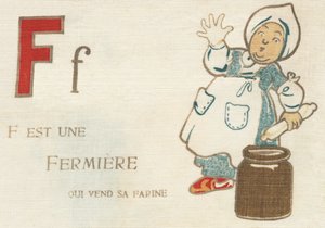F is a Farmer Who Sells Her Flour