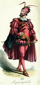 Fancy dress costume for Mephistopheles, from L