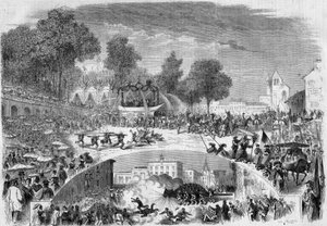 Festivities of the Tarasque in the Streets of Tarascon (Bouches-du-Rhone).