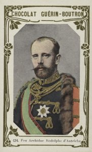 Late Archduke Rudolf of Austria by French School