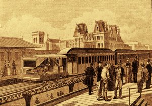First Electric Train of the New York Subway