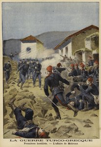 First hostilities of the Greco-Turkish War, 1897