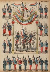 Flags of the French Army by French School