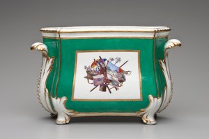 Flower Vase, Sevres Porcelain Manufactory by French School