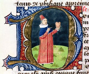 The Heart, from Traite de Medecine by Aldebrande de Florence, 1356 by French School