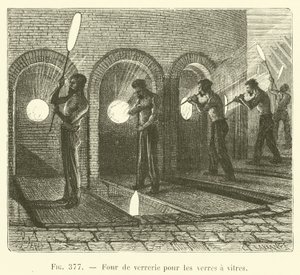 Glass Furnace for Window Glass by French School