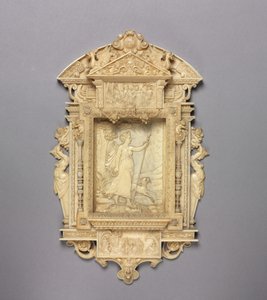 Framed Relief of Diana the Huntress, c.1850 by French School