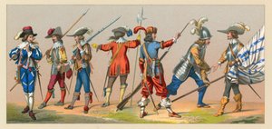 France XVII-XVIIIth Century Costume by French School