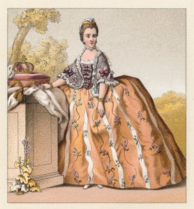 France XVIIIth Cent Costume by French School