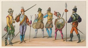 France XVIth Cent Costume by French School