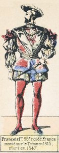 Francis I, 58th King of France, ascended the throne in 1515, died in 1547