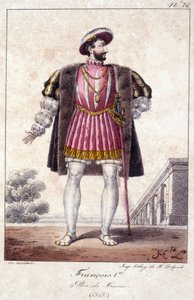 Francois I, King of France born in Cognac in 1494 and died in Rambouillet in 1547