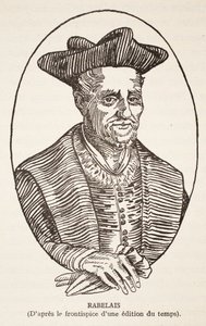 Francois Rabelais by French School