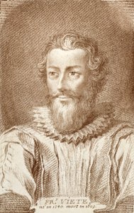 Francois Viete (1540-1603), illustration from Histoire des Mathematiciens by Alexandre Saverien (1720-1805), published in Paris 1766 by French School