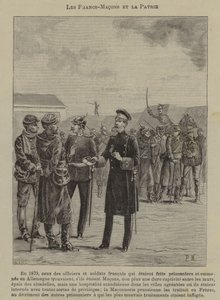 Freemasons and patriotism by French School