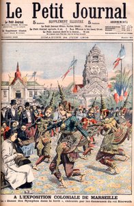 French Colonial Exposition in Marseilles - Illustration for Le Petit Journal, 24 June 1906 by French School