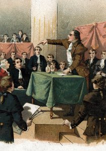 French Revolution - Georges Jacques Danton exclaiming 