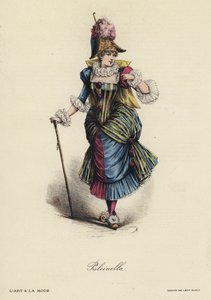 French fashion plate by French School