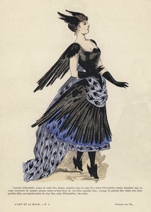 French fashion plate by French School
