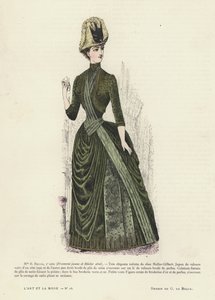 French fashion plate by French School