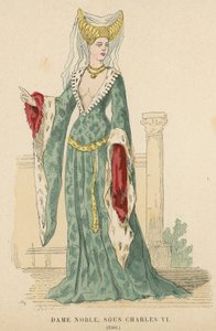 French Noblewoman of the Reign of Charles VI, 1380