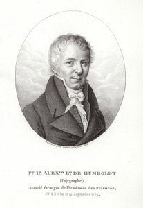 Friedrich Wilhelm Heinrich Alexander von Humboldt by French School