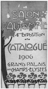 Front cover illustration of the catalogue for the 4th Salon d