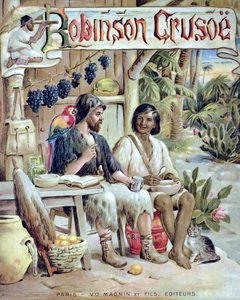 Front Cover of Robinson Crusoe by French School