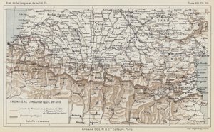 Southern Linguistic Border by French School
