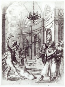 Frontispiece for Polyeucte by Pierre Corneille Published in 1643 by French School
