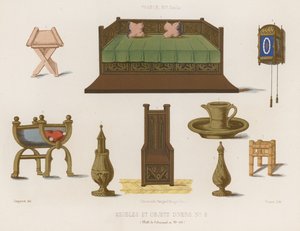 Furniture and Various Objects of 14th-Century France by French School