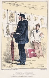 Guardian of Public Peace by French School