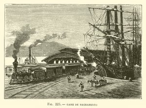 Sacramento Station (engraving)