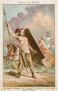 Gaulish Warriors by French School